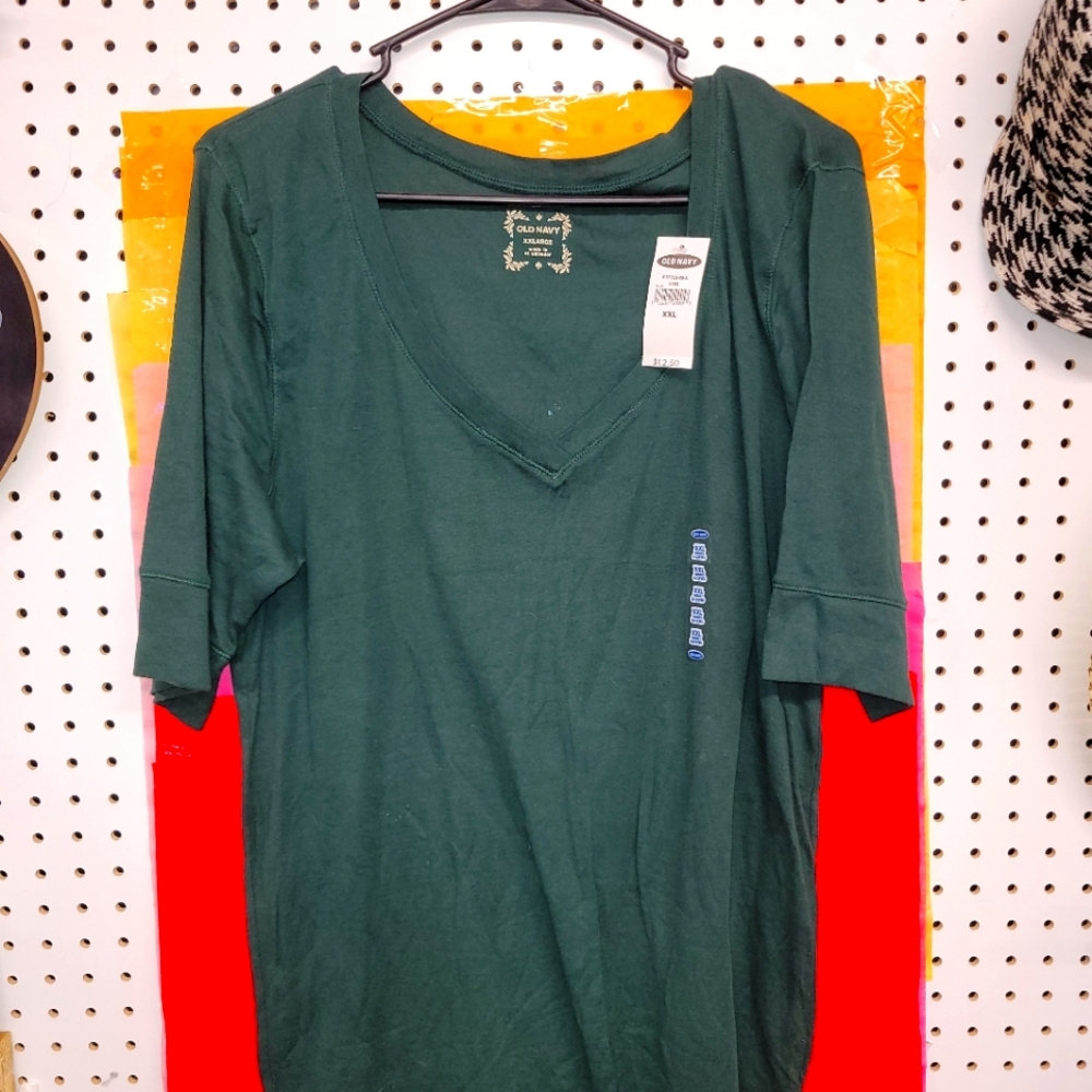 2 plus size old navy shirts.